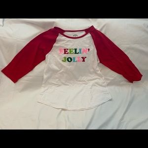 Feelin jolly Raglan tee